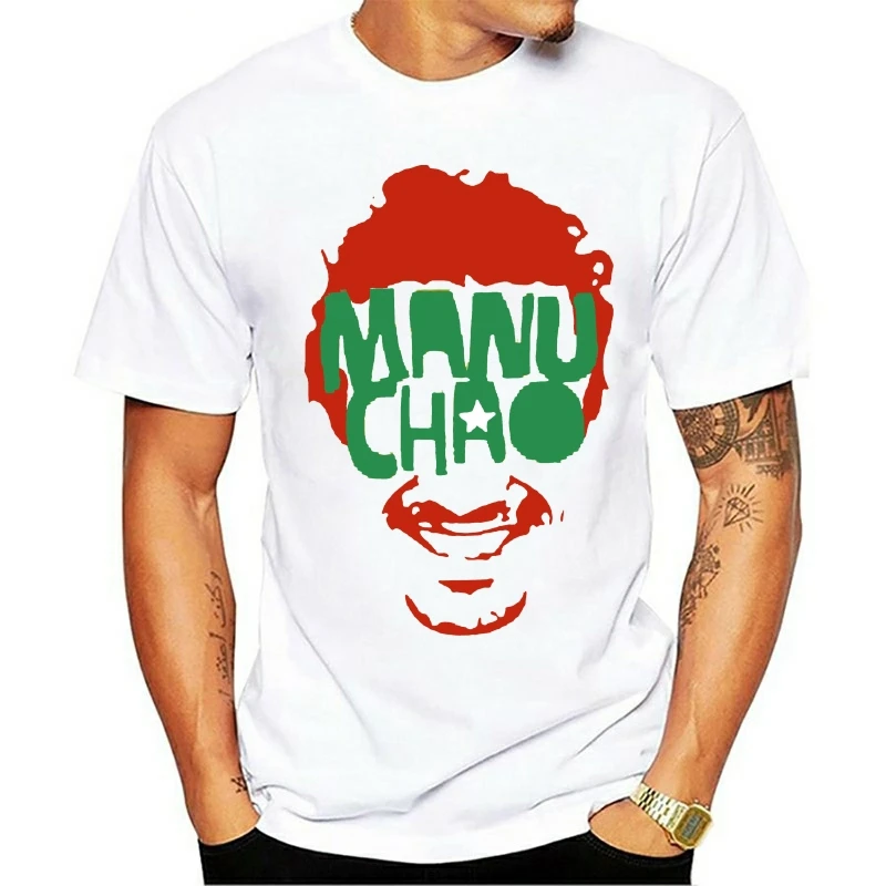Футболка MANU CHAO футболка для латиноамериканской Народной группы S M L XL 2XL|Мужские