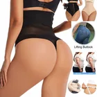 Женские спортивные Леггинсы с завышенной талией, шорты для коррекции фигуры, компрессионное нижнее белье, Корректирующее белье с ремешком для моделирования, женское корректирующее белье с плоской талией