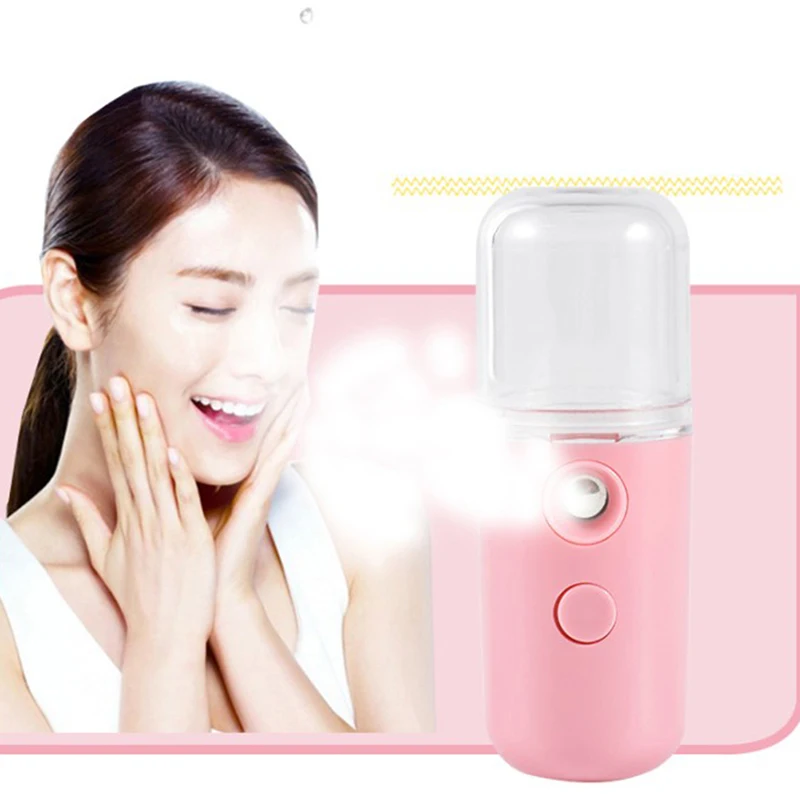 Mini Air Humidifier USB Portable Nano Mister Ultrasonic Fogger Eyelash Extensions Sprayer Facial Steamer For Home Car Office |