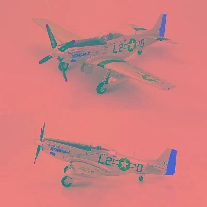 Хобби мастер P 51D Мустанг Бумеранг JR летает Col Arthur Art Jeffrey 434th FS 479th FG Dec 1944 1/48 литая