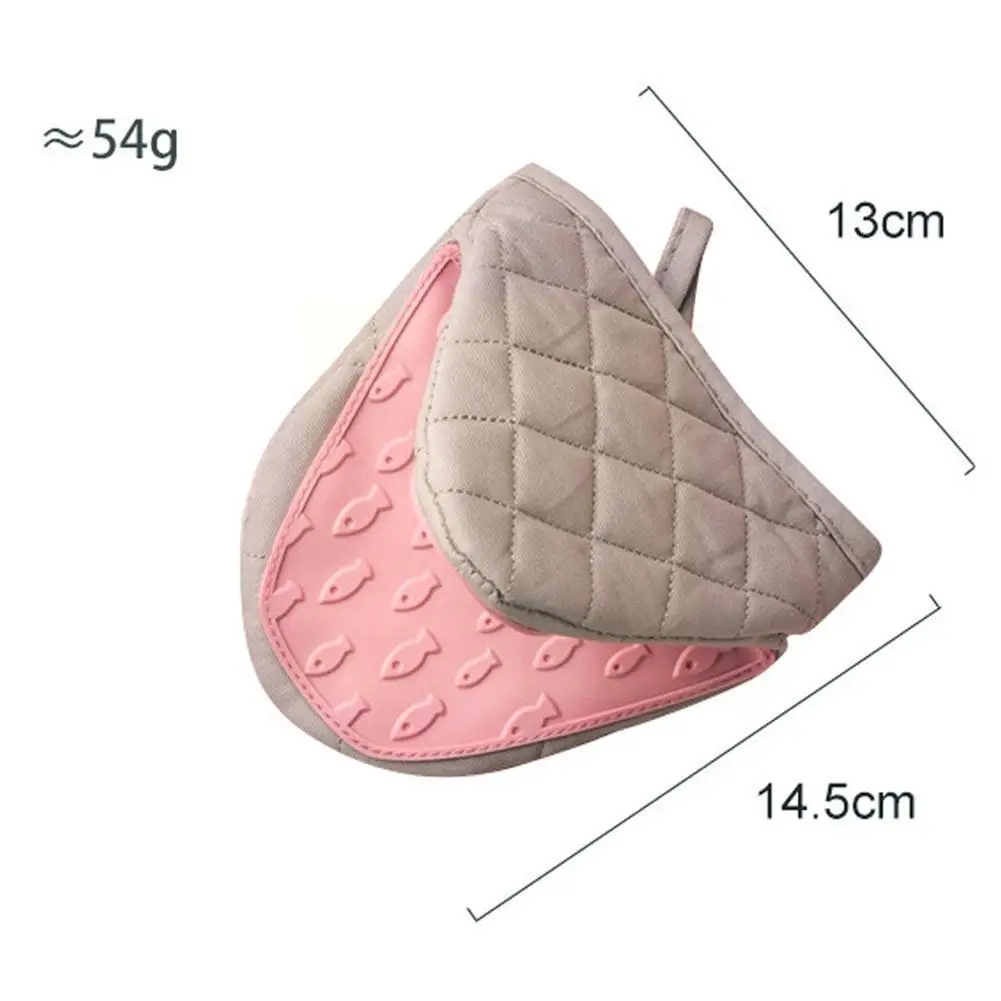 

One Piece Anti-scalding Oven Gloves Mitts Kitchen Gloves Baking Holder Glove Clip Bowl Insulation Silicone Tray Hand Dish O H4A3