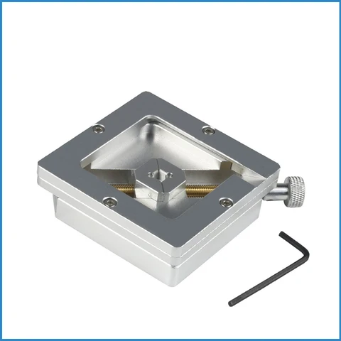 90*90 мм BGA реболлинговый комплект IC чип станция реболлинга паяльная машина аксессуар серебряная платформа держатель шаблона приспособление набор приспособлений