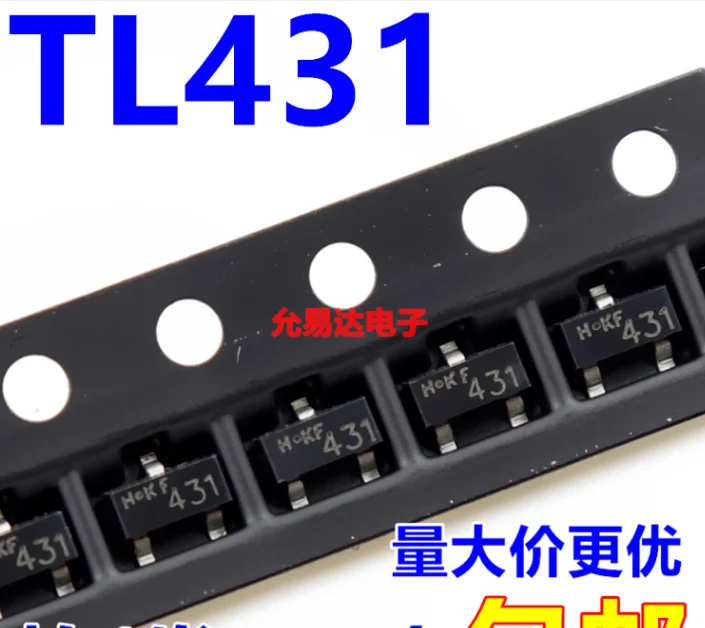 Mxy 50PCS/LOT  TL431 SOT TL431A SOT-23 431 SOT SMD new voltage regulator IC