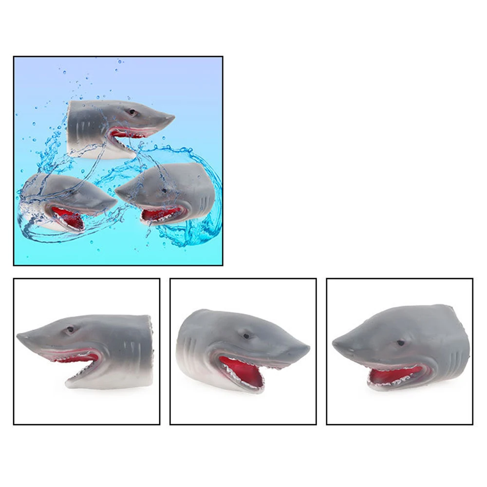 5 шт. игрушка-марионетка на палец реалистичный динозавр фигурка головы животного