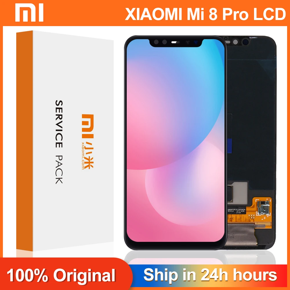 Оригинальный 6 21 &quotдисплей для Xiaomi Mi 8 Pro LCD дисплей + рамка экран Mi8 Запасные