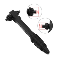 2 in 1 portable hand repairing tool dual driver head fast ratchet wrench screwdriver bit rod quick socket