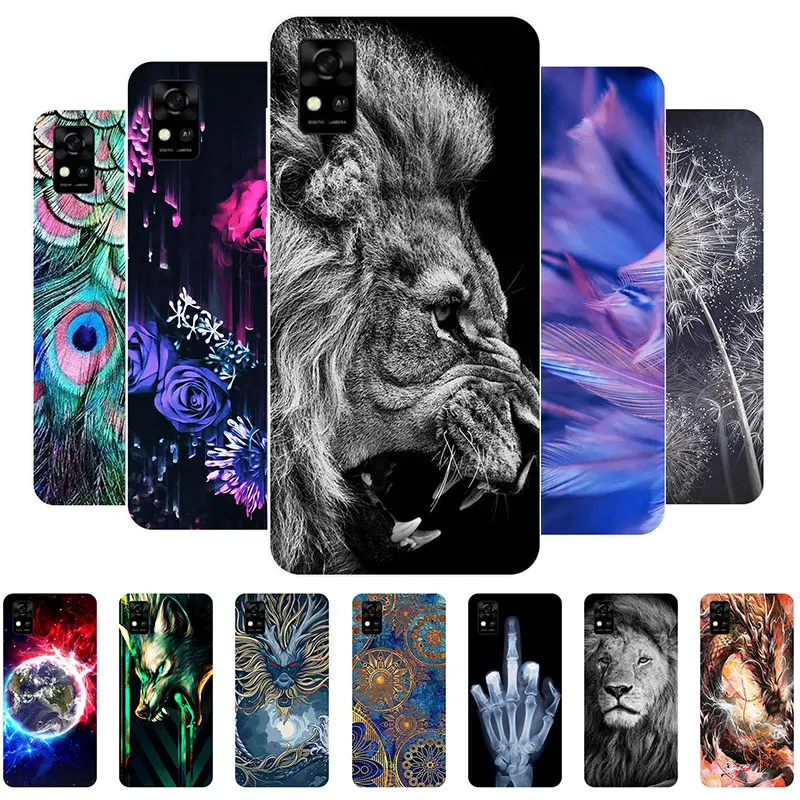 

Lion Animal Case For ZTE Blade A31 Case Phone Cover for ZTE BladeA31 A 31 Silicone Soft Funda Case For ZTE Blade A31 2021 Bumper