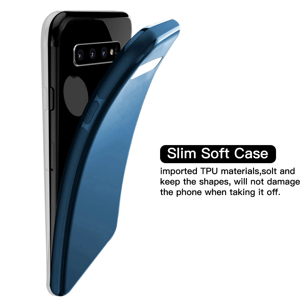 Автомобильный держатель Магнитный чехол для Huawei P30 Mate 30 Pro Мягкий ТПУ Силиконовый
