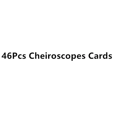 46Pcs Cheiroscopes Диафрагма правило Cheiroscopes тренажер учебные карты пластина Стерео конвергенция одновременное Perceptio Запчасти для инструментов аксессуары - Цвет: 46Pcs Cheiroscopes