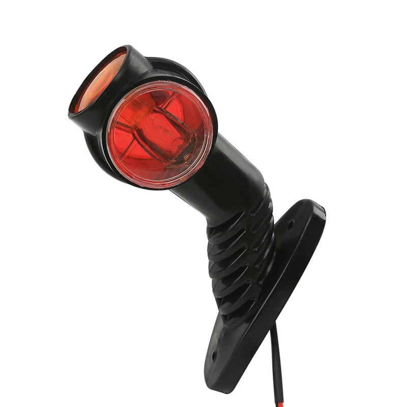 2 шт 24V светодиодный боковой габаритный фонарь для грузового прицепа караван 3