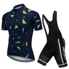 Триатлон Летний Мужской Быстросохнущий дышащий велосипедный костюм с короткими рукавами для езды на велосипеде костюм для гонок горный велосипед maillot ciclismo2021