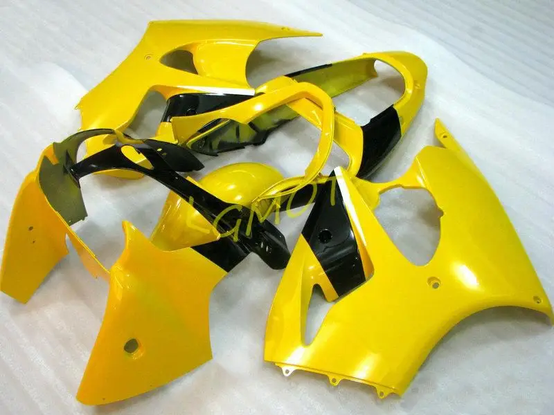 

Обтекатели из АБС-пластика для мотоцикла KAWASAKI Ninja yellow blk ZX6R 00 01 02, комплекты кузова ZX 6R, кузов для zx6r 2000 2001, подарок