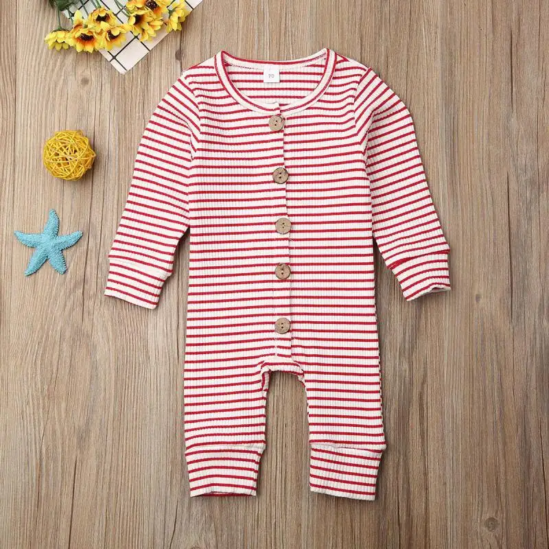 Autumn Baby girl clothes Winter NewBorn Baby romper for boys cotton long sleeve knitted jumpsuit Christmas Toddler Costume 3-18m