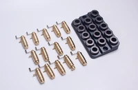Free Shipping New Good Quality Set of 14 PCs Vintage Mainspring Winder for Watch Repair China Made