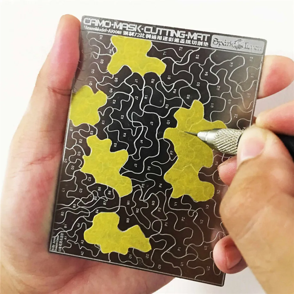 Креативный двухсторонний лесной пустынный камуфляж покрытие бумага для резки