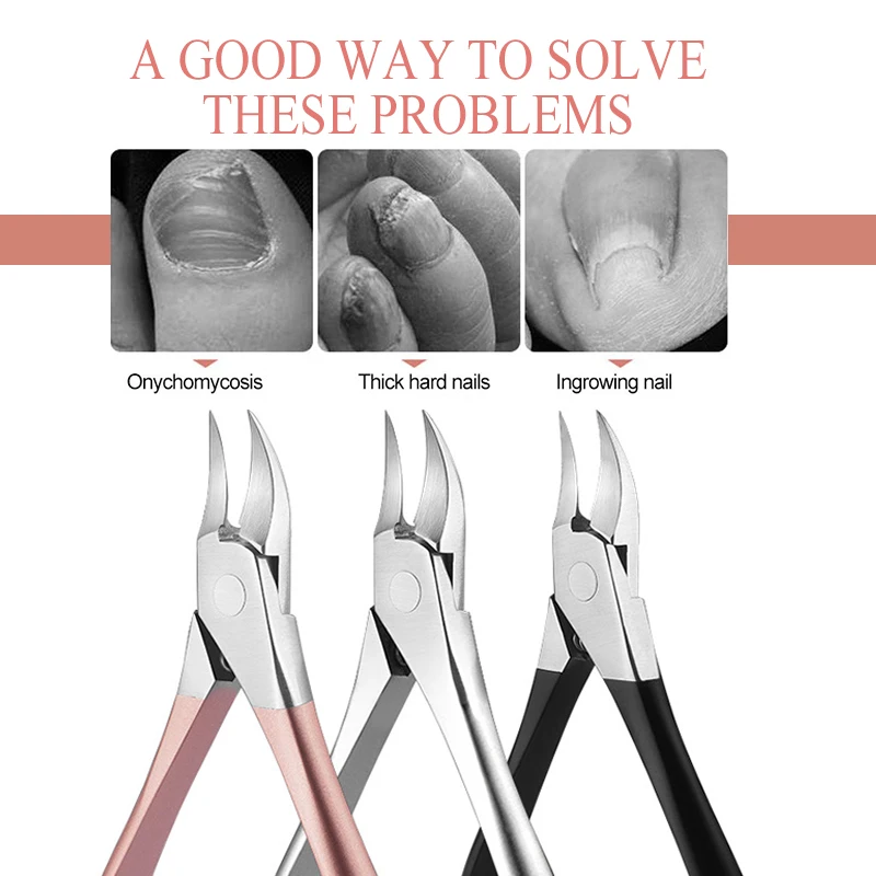 Professional Nail Art Clipper Nipper Dead Skin Shear Polishing Sanding Manicure Care Tools Stainless Steel Cutter Scissors | Красота и