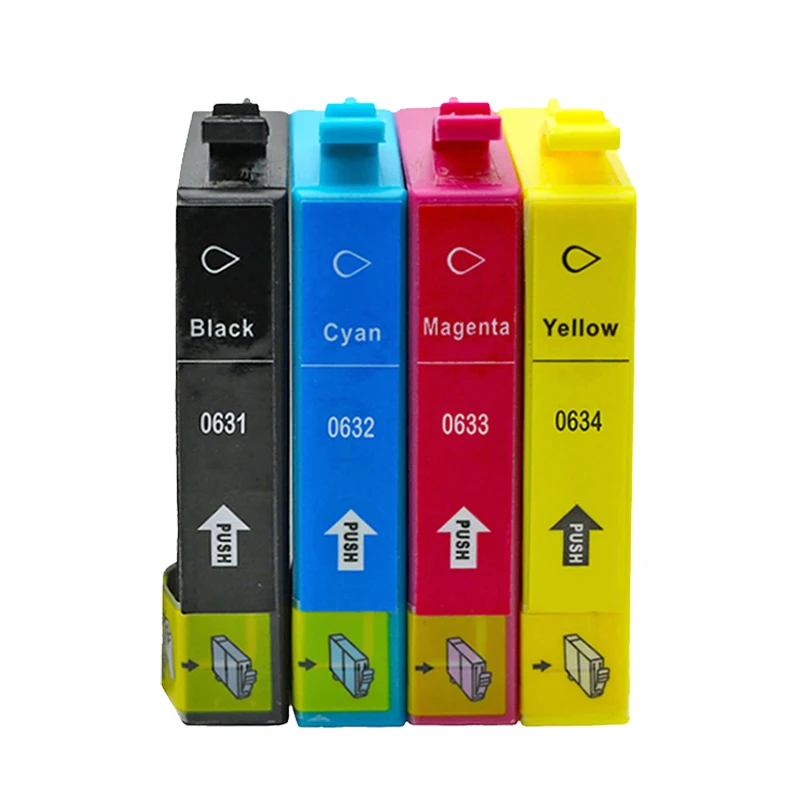 T0631 0632 0633 Compatile чернильный картридж для принтера Epson Stylus C67 C87 C87PE CX4100 CX4700 CX3700