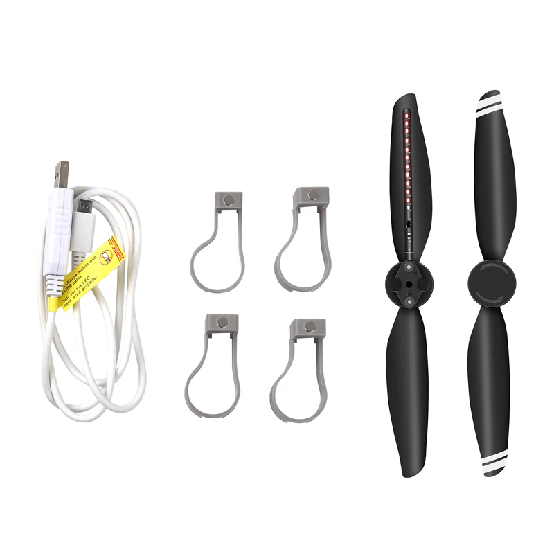 Пропеллер Mavic Air 2 со светодиодный Ной вспышкой регулируемый для DJI расширительные