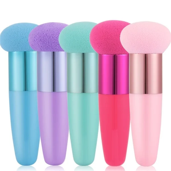 1 шт. круглые губки для грибов буфеты стержни пухленькие кисти макияжа основа