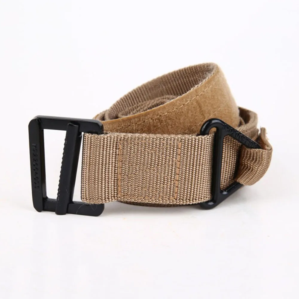 

Black Military Canvas Belt For Men Adjustable Survival Tactical Belt Outdoor Emergency Gear Rescue Rigger Waist Belt Men Fashion
