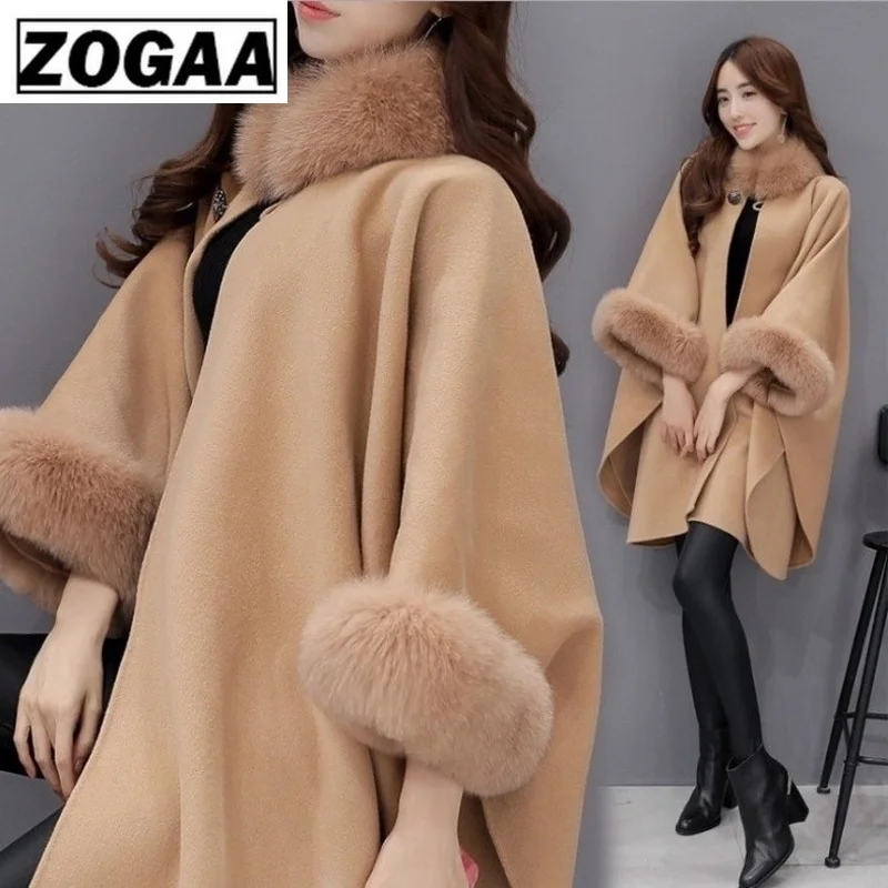 Женское пальто с искусственным мехом модное зимнее и весеннее меховым
