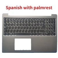 spanishsp laptop keyboard for lenovo ideapad 330s 15 330s 15arr 330s 15ikb 330s 15isk 7000 15 with palmrest cover no backlight