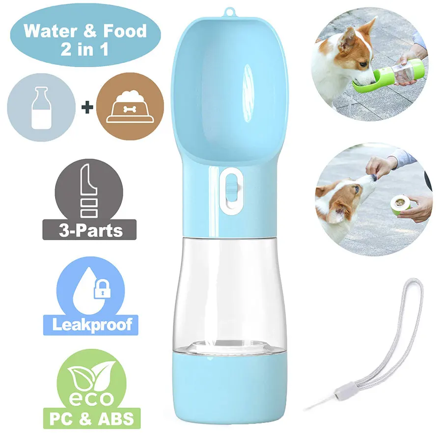 

Portable Pet Dog Water Bottle For Small Large Dogs Travel Puppy Cat Drinking Bowl Outdoor pet Water Dispenser Feeder Pet Product