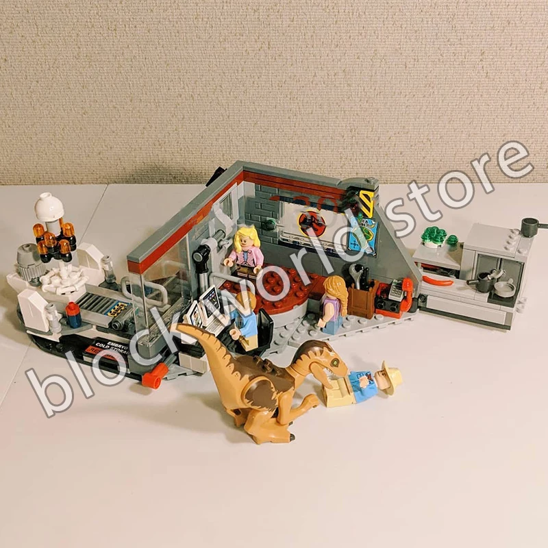 Парк Юрского периода Дракон Велоцираптор погоня Животное Динозавр Модель