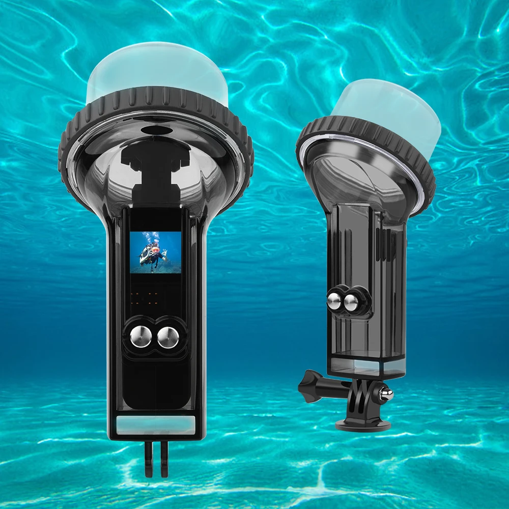 Waterproof Case for DJI Pocket 2 Housing Protective Shell Surfing Diving High light transmission Gimbal Camera Accessories | Электроника