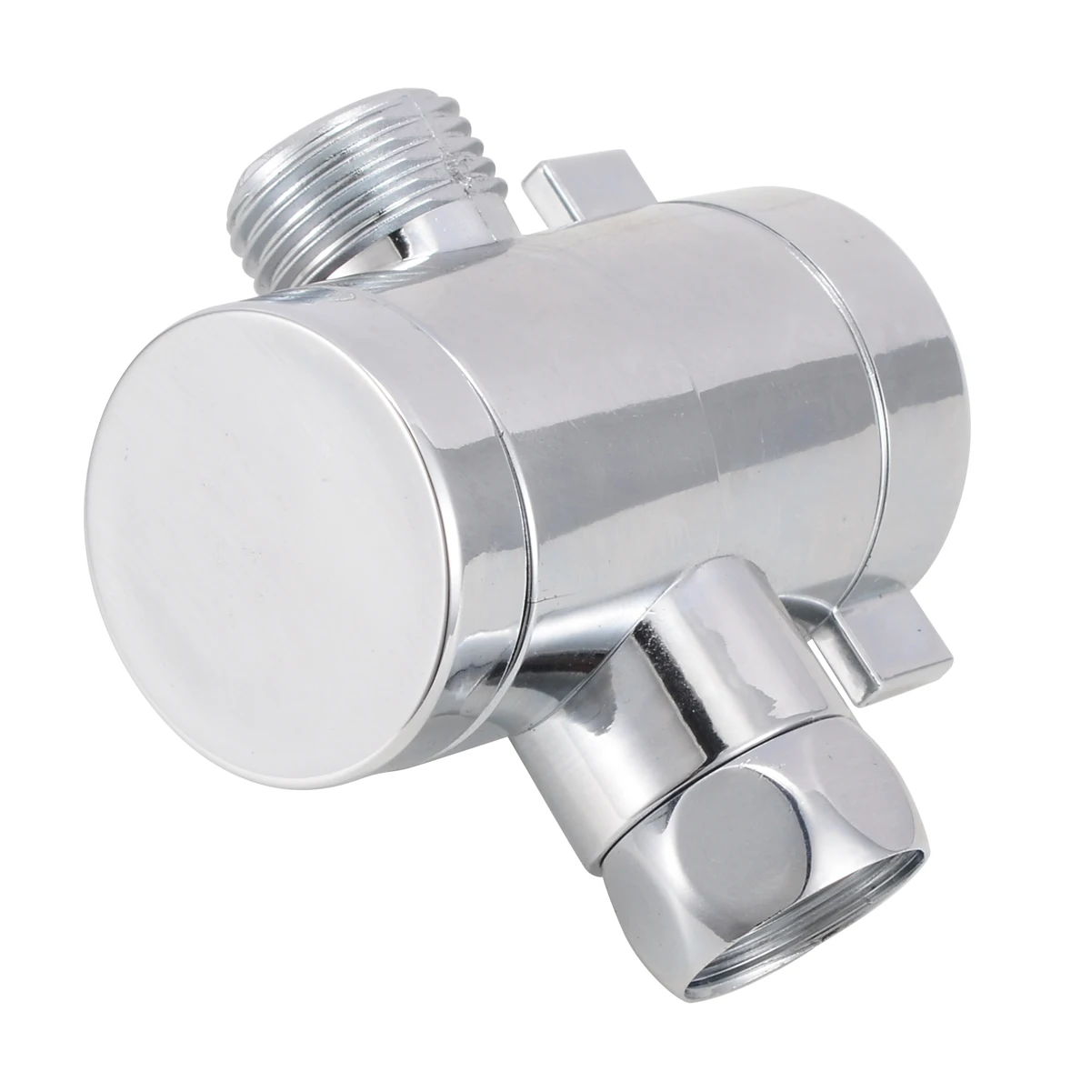 

1pc Bathroom Shower Connector 1/2'' 3-Way T-adapter Bath Adjustable Shower Head Arm Mounted Diverter Valve