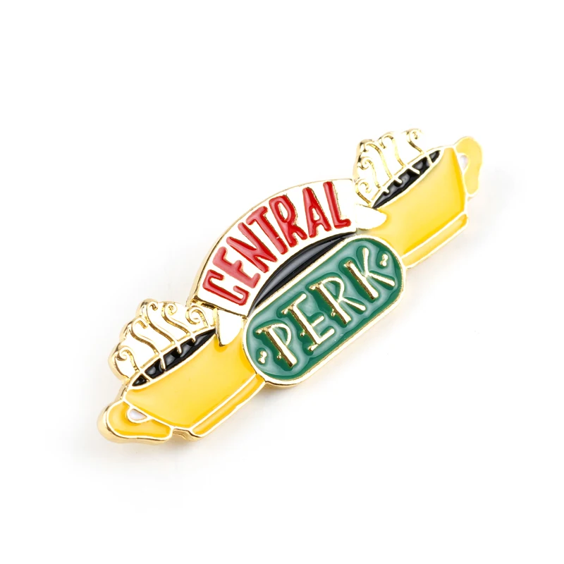 Модные ювелирные украшения для ТВ металлические эмалированные булавки с