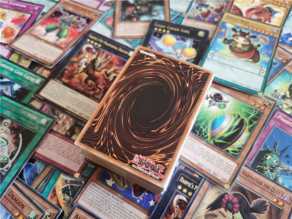 Настольная игра оригинальная версия YU GI OH 50 шт. 100% оригинальные карты Yugioh