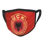 Освободительная маска для освобождения Косово маска для лица со старым флагом Албании маска для защиты унисекс маска для рта