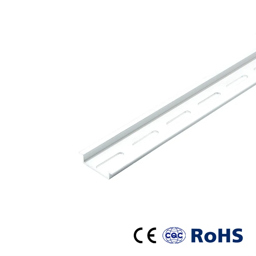 Толщина 1 2 мм NS35 AL алюминиевый DIN Rail для крепления клеммные колодки Алюминий