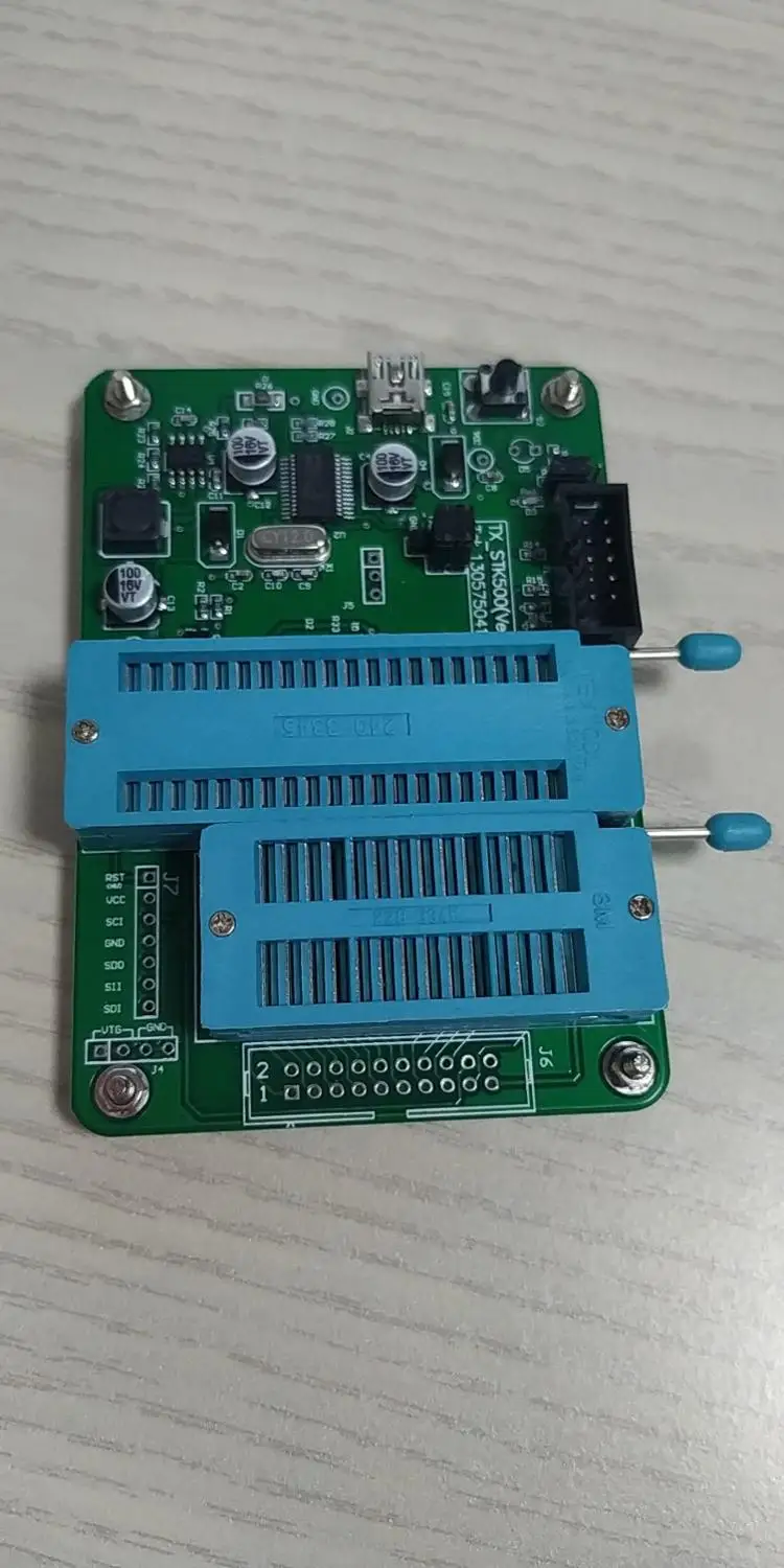 AVR Высокое напряжение параллельный программатор, высокое напряжение последовательный Stk500 совместимый, ISP предохранитель восстановление четыре в одном