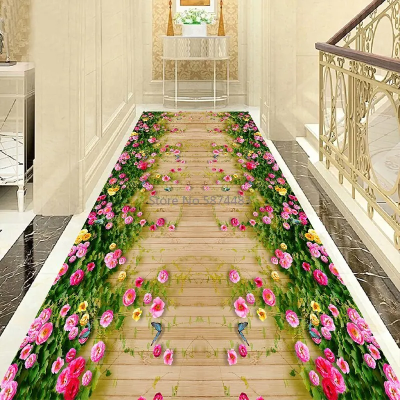 Креативные 3D фотообои и коврики для спальни гостиной травяной ковер с принтом