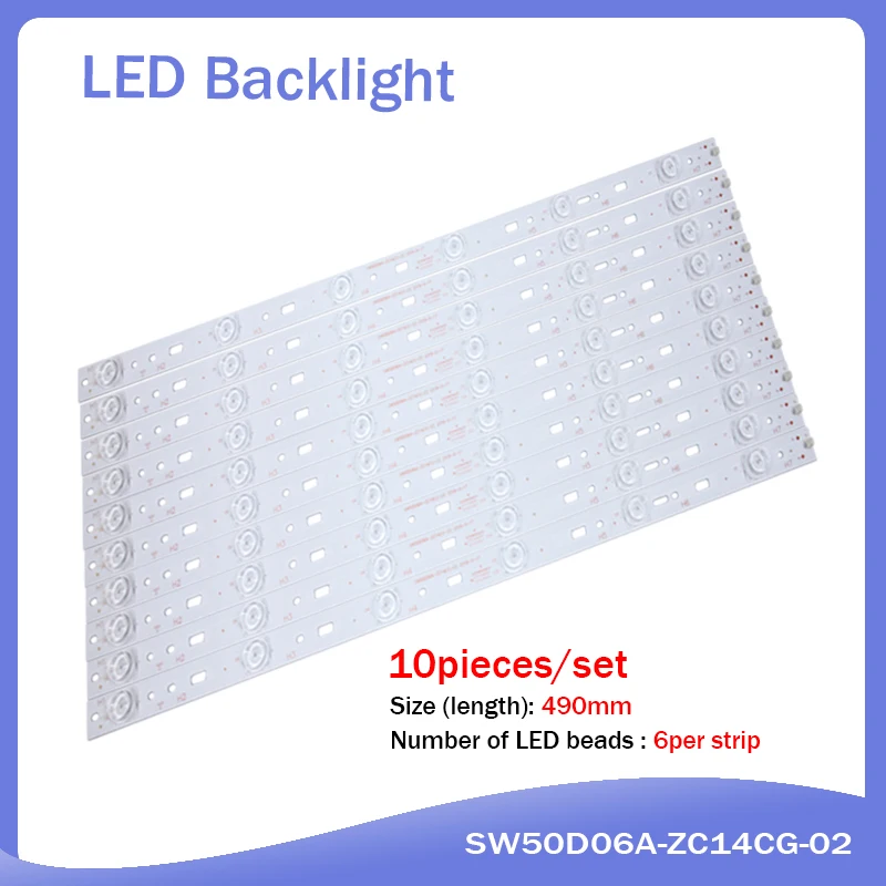 

Skyworth Cool K50J Light Bar SW50D06A-ZC14CG-02 7765-650000-D000A DU-600DCB-R1