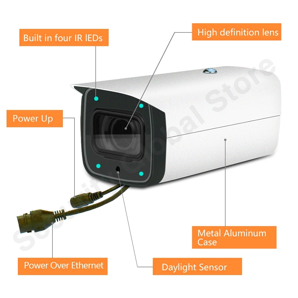 dahua ip camera 6mp ipc hfw4631f zsa 2 7 13 5mm 5x zoom with bracket poe camera outdoor ir60m mic sd card slot ip67 ik10 bullet free global shipping