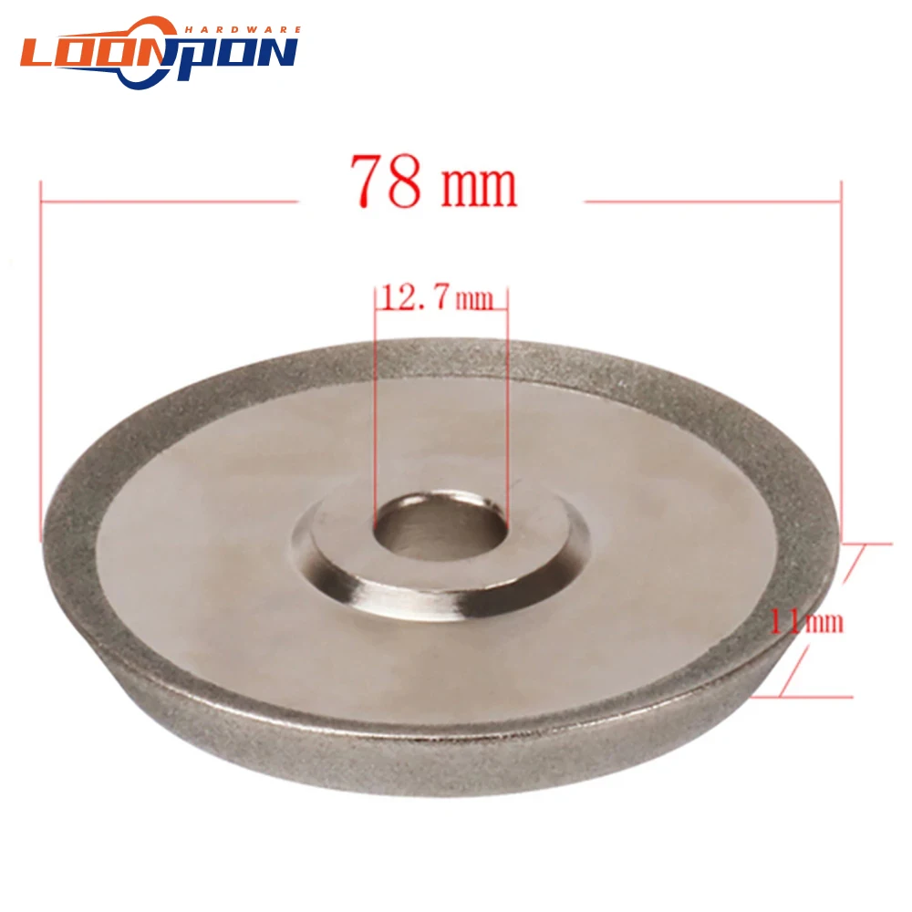 Алмазный шлифовальный круг 78 мм круглая точилка диск для карбида металла