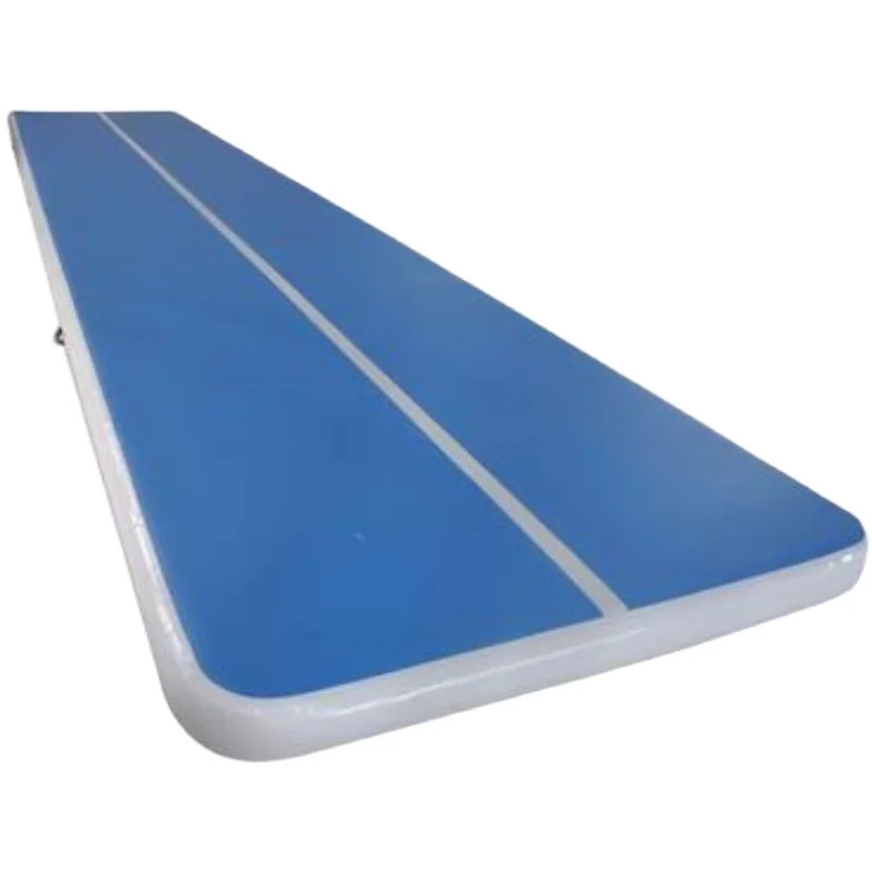 Цена Бесплатная доставка, 14x2x0,2 м воздушный пол, Воздушная дорожка, гимнастический тренажерный зал, Акробатический мат, батут, коврики, надувная д...