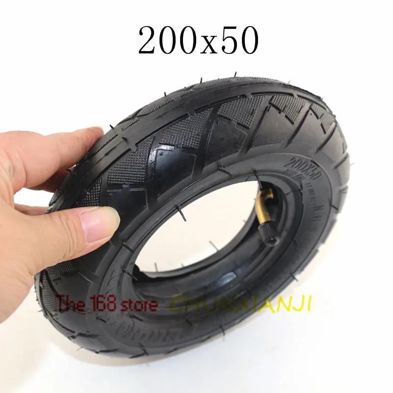 Lightning shipment 200x50/ 8x2" inch Tire Tyre Inner tube For Electic Scooter Motorcycle ATV Moped Parts
