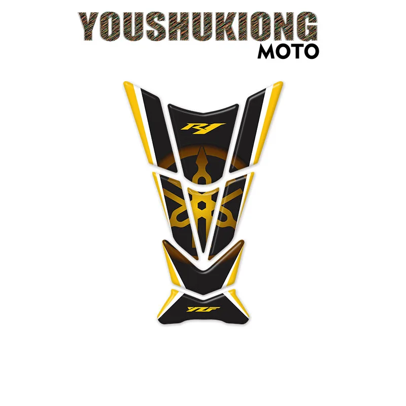 

Стикеры защитная накладка на бак мотоцикла Стикеры s Чехол для YZF-R1 r1 Tankpad 3D Карбон