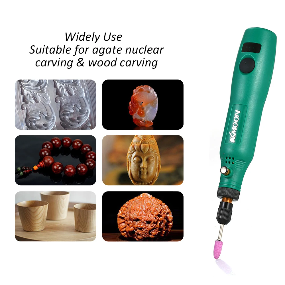 

Electric Grinder Set Cordless Mini Handle Small Size Grinding Machine Carving Engraving Pen Trimming Milling Polishing Household