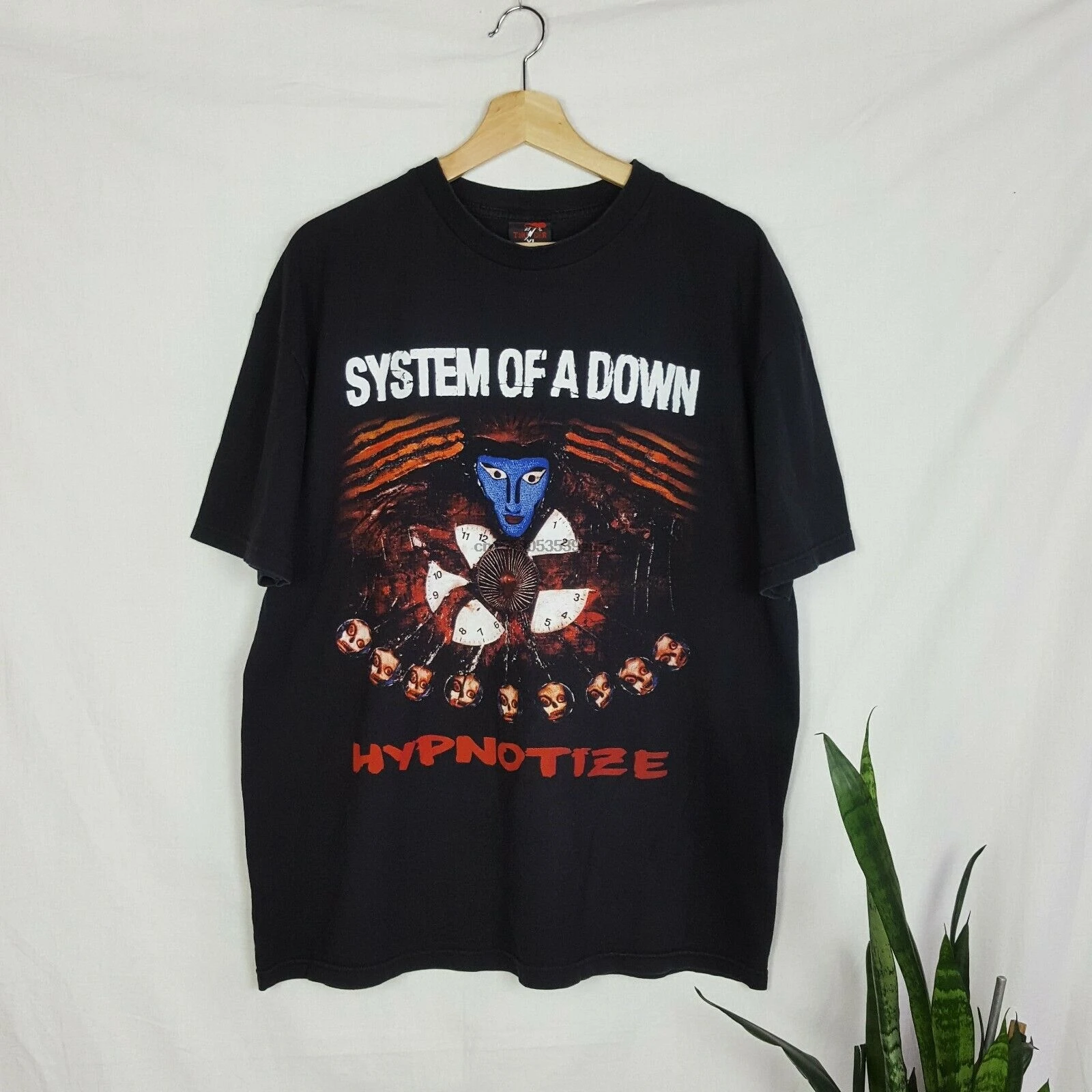 

Vintage System Of A Down T-Shirt Double Side Hypnotize 2005 Soad