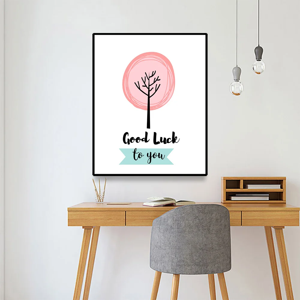 Настенная Картина на холсте Счастливое дерево удачи для вас значимое