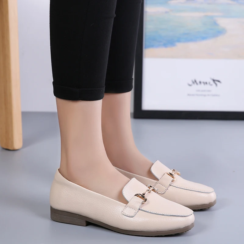 Plardin/ ручной работы из кожи Для женщин светильник при шитье обуви на заказ, Туфли без каблуков, Мокасины, лоферы, балетки Для женщин; удобная мягкая повседневная обувь
