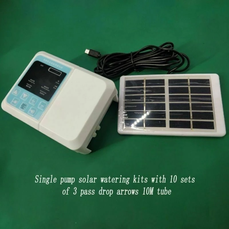 

Smart Water Pump Solar Garden Automatic Watering Device Outdoor Plants Self Drip Irrigation Solar Energy Charging Timer System P