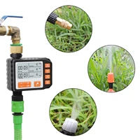 home smart automatic water tap timer electronic digital irrigation controller outdoor garden sprinkler watering timer