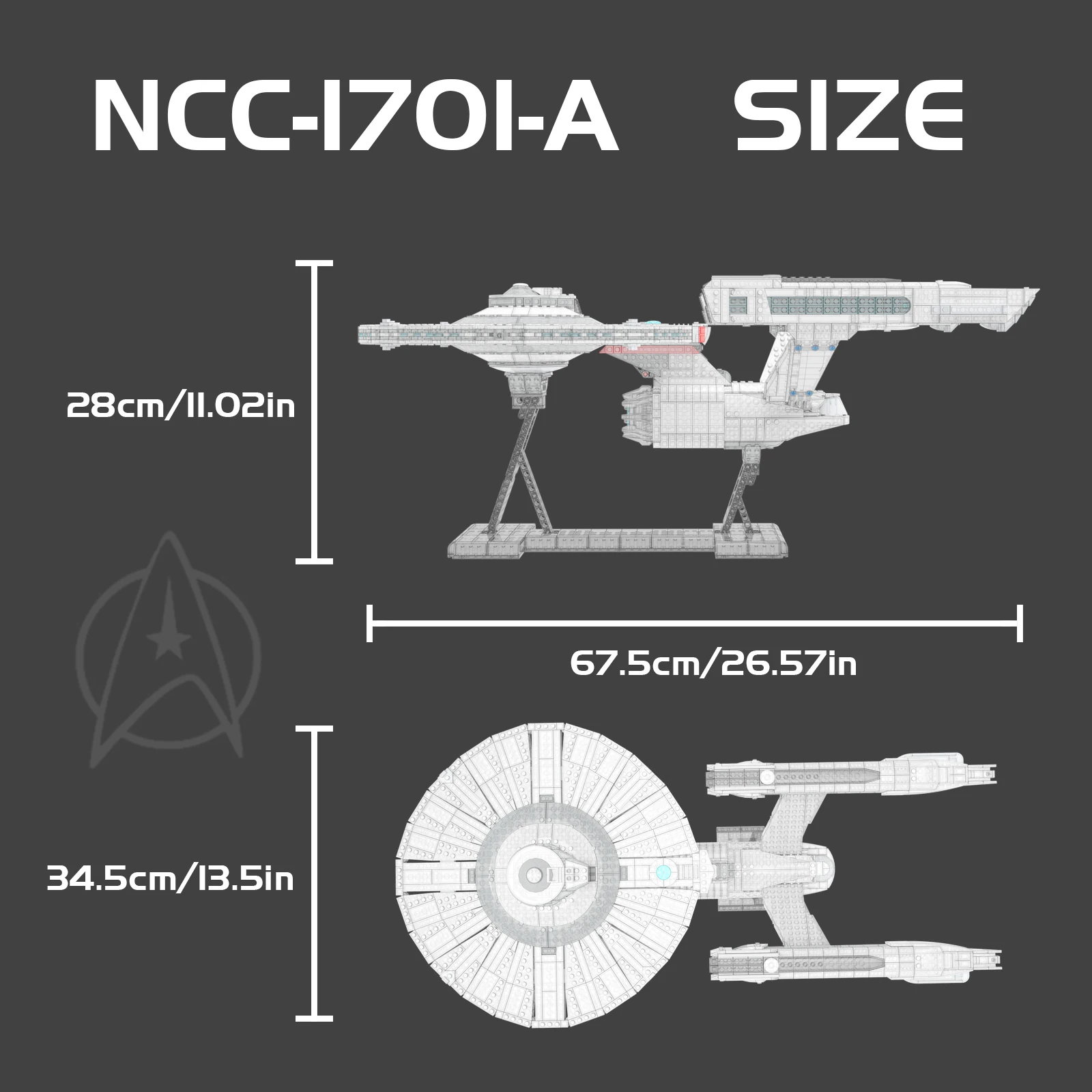 Строительные блоки MOC Interstellar для американского стандарта строительный