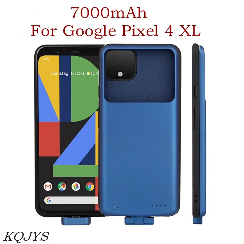 Чехол KQJYS на 7000 мАч с магнитным зарядным устройством для Google Pixel 4 XL чехол